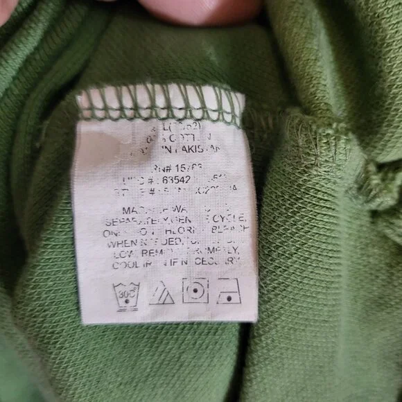 Faded Glory Men's Polo Shirt Vintage 90"s Size 2XL Sage Green - Picture 4 of 5